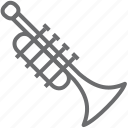 instrument, musical, trompet