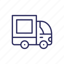 truck, delivery, vehicle
