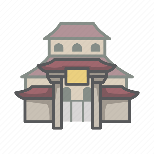 Chinese, china, empire, palace, traditional icon - Download on Iconfinder
