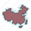 chinese, china, country, nation, map 