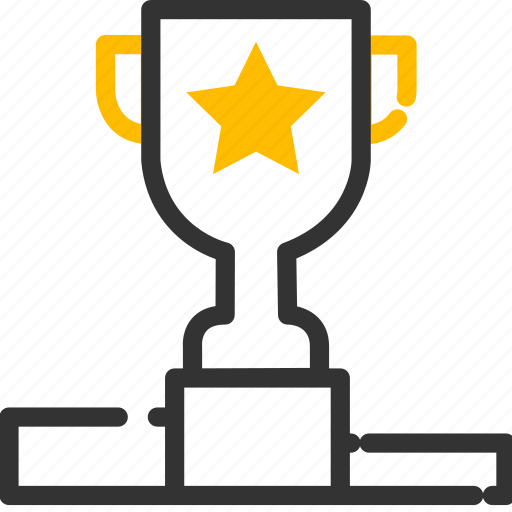 Award, cup, goblet, gold trophy, prize cup, reward, winner reward icon - Download on Iconfinder