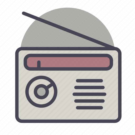 Radio, house appliance, electronics icon - Download on Iconfinder