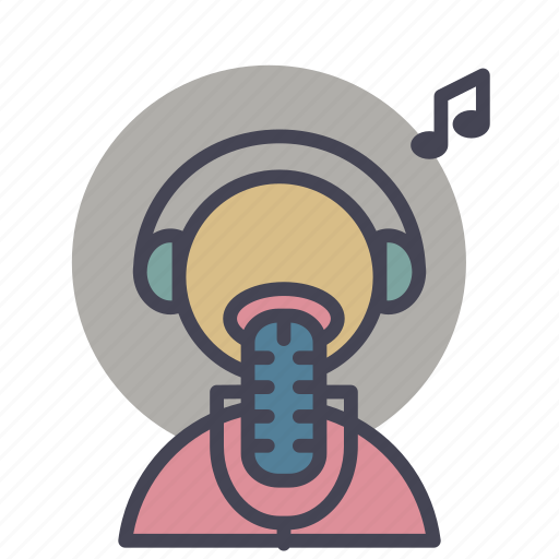 Radio, sing, talent, broadcaster, guess icon - Download on Iconfinder