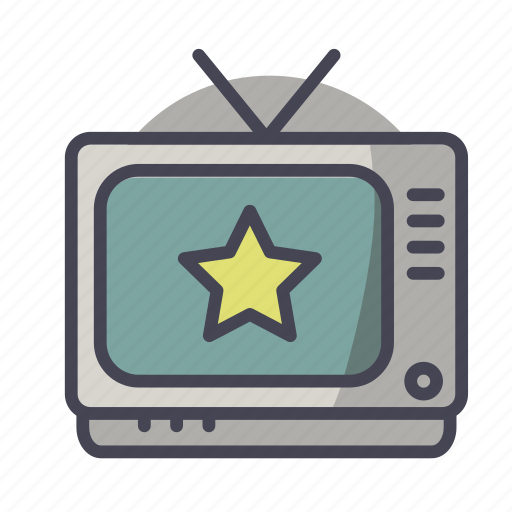 Radio, television, star, favourite, tv icon - Download on Iconfinder