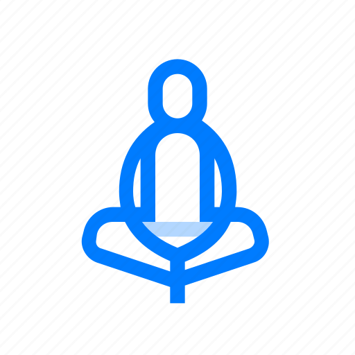 Angle, bound, pose, yoga icon - Download on Iconfinder