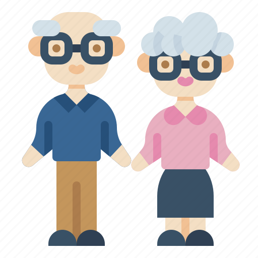 Aged, population, house, social, old, people, society icon - Download on Iconfinder