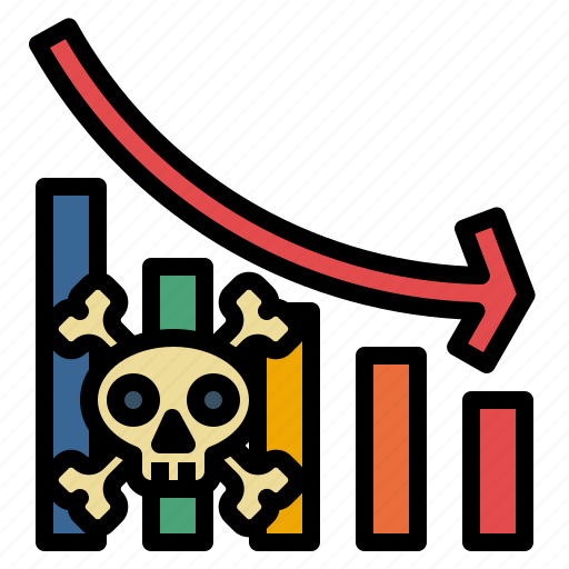 Rate, death, graph, mortality, population, statistic, demographic icon - Download on Iconfinder