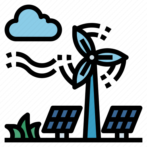 Turbine, renewable, energy, ecology, green, wind, power icon - Download on Iconfinder