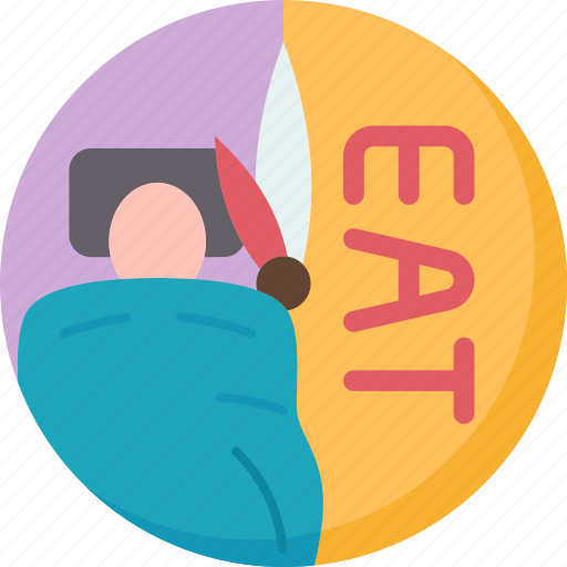 Eat, sleep, time, meal, skipping icon - Download on Iconfinder