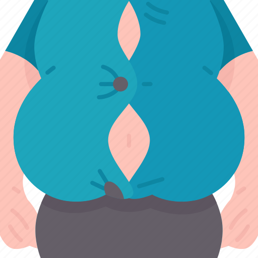 Shirt, tight, fat, overweight, belly icon - Download on Iconfinder