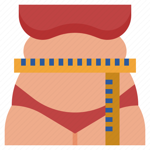 Measurement, belly, wmen, fat, bese icon - Download on Iconfinder