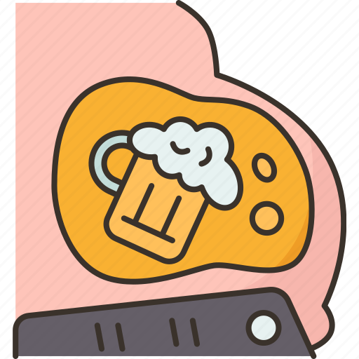 Alcohol, abuse, fat, abdomen, unhealthy icon - Download on Iconfinder