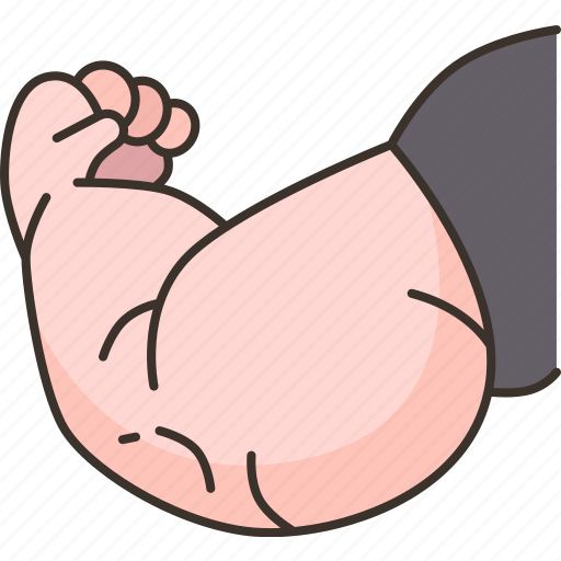 Arm, flabby, saggy, fat, body icon - Download on Iconfinder