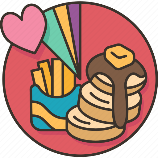 Food, portion, distortion, eating, dietary icon - Download on Iconfinder