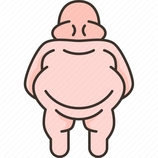 Obesity, overweight, body, fat, health icon - Download on Iconfinder