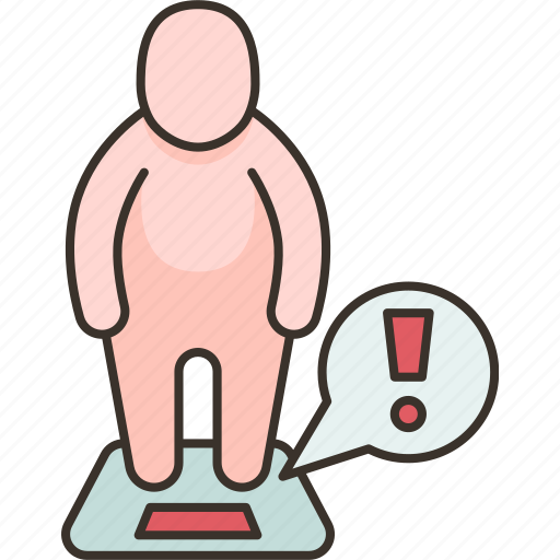 Overweight, body, weight, obese, health icon - Download on Iconfinder