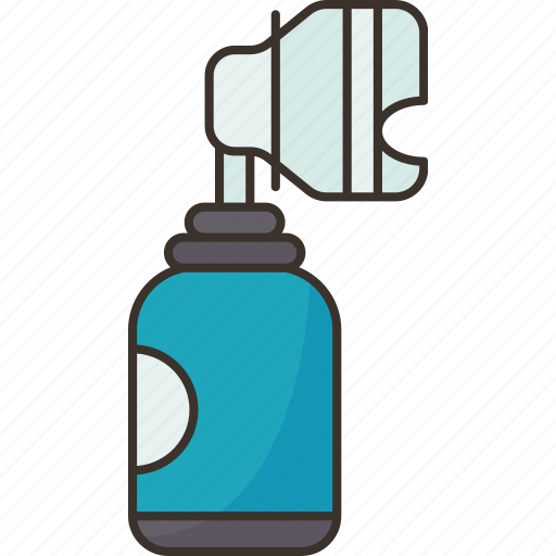 Oxygen, spray, inhaler, therapy, medical icon - Download on Iconfinder
