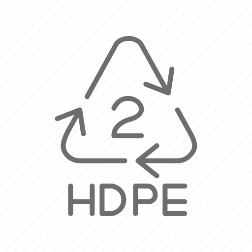 Hdpe, plastic, recycle, ecology, environment icon - Download on Iconfinder