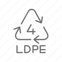 ldpe, plastic, recycle, recycling