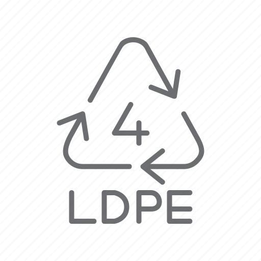 Ldpe, plastic, recycle, recycling icon - Download on Iconfinder