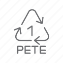 pete, plastic, recycle, ecology, environment