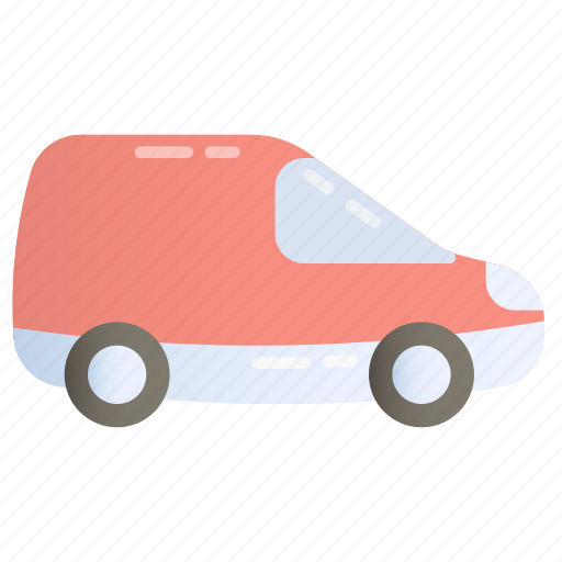 Van, courier, shipping, truck, service, transport, cargo icon - Download on Iconfinder