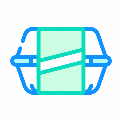 Lunch, box, product, mayonnaise, sauce, milk icon - Download on Iconfinder
