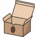 box, cardboard, packaging, container, parcel