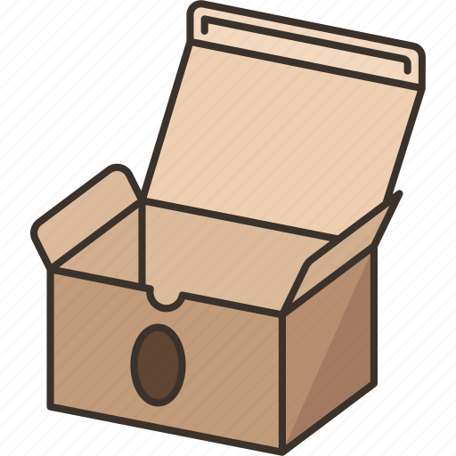 Box, cardboard, packaging, container, parcel icon - Download on Iconfinder
