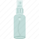spray, bottle, pump, liquid, transparent