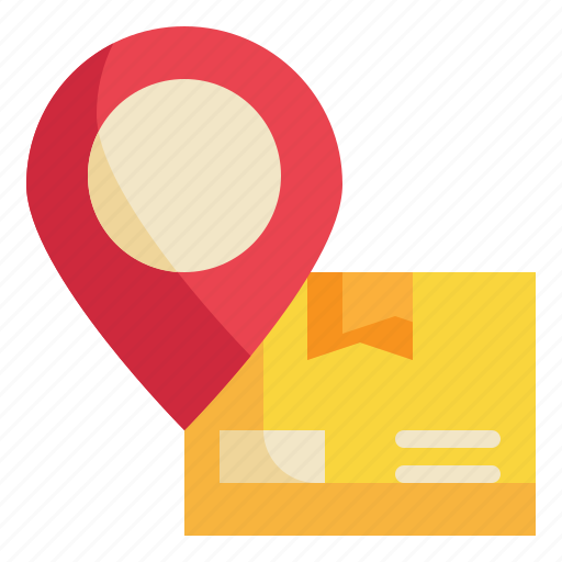 Gps, tracking, box, delivery, shipping, transport, packaging icon icon - Download on Iconfinder