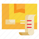 box, parcel, delivery, shipping, packaging icon, logistics