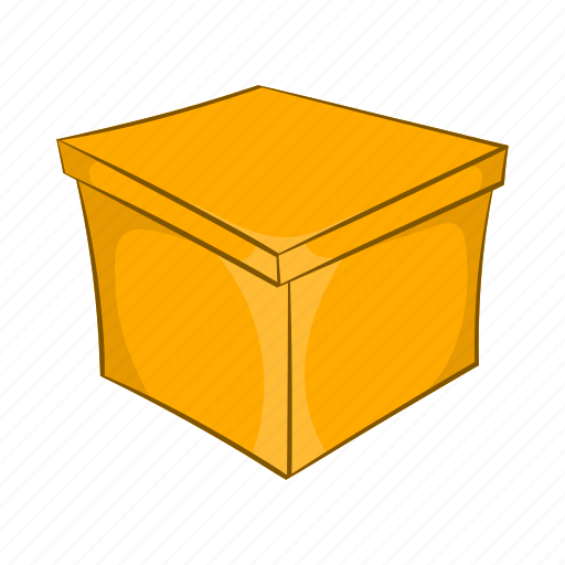 Download Blank, box, cartoon, container, shop, sign, square icon