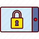 lock, locked, secure, security, tablet