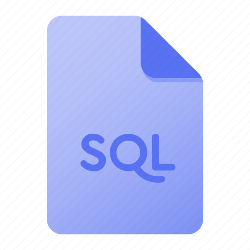 Document, extension, file, file format, page, sql icon - Download on Iconfinder