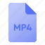 document, extension, file, file format, mp4, page 