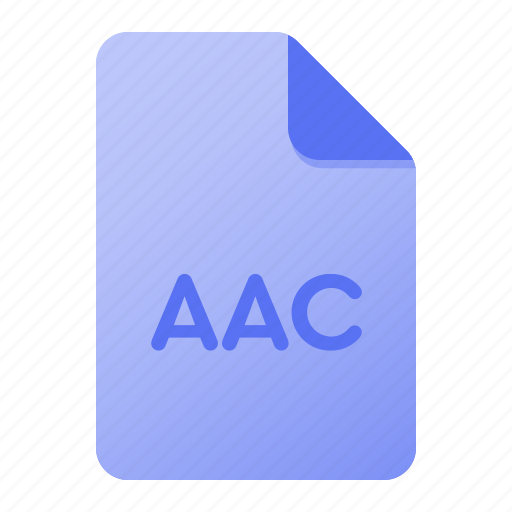 Aac, document, extension, file, file extension, page icon - Download on Iconfinder