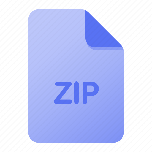 Document, extension, file, page, zip icon - Download on Iconfinder