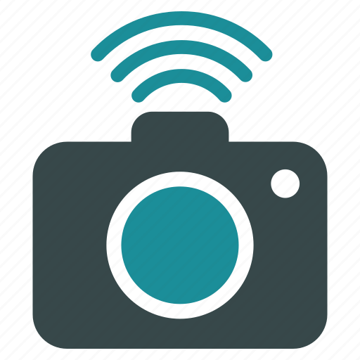 Cam, camera, photo, photocamera, snapshot, radio, wifi icon - Download on Iconfinder