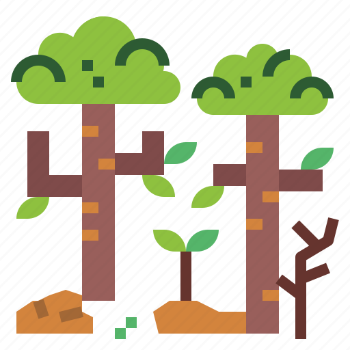 Forest, nature, trees, woodland icon - Download on Iconfinder
