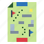 flags, location, map, position 