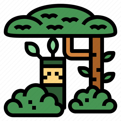 Army, camouflage, disguise, tree icon - Download on Iconfinder