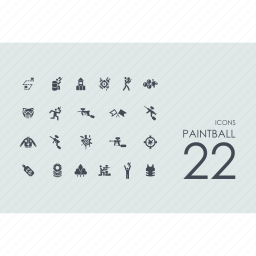 Paintball, fun, paint, rest icon - Download on Iconfinder