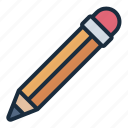 pencil, stationary, write, draw, school, education, painting, creative
