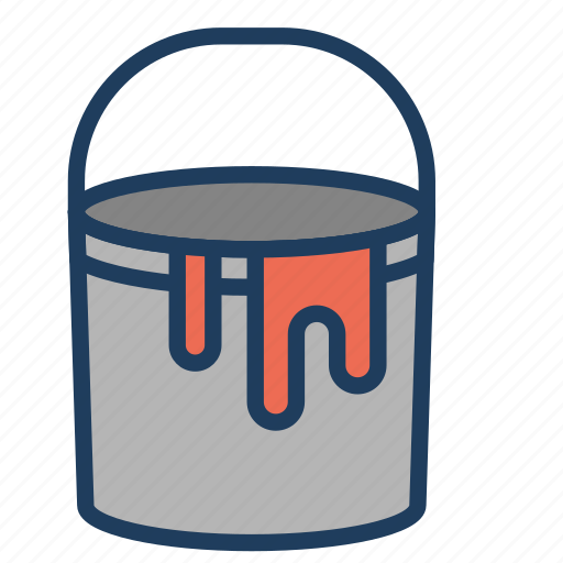 Painting, bucket, colour, can, draw icon - Download on Iconfinder