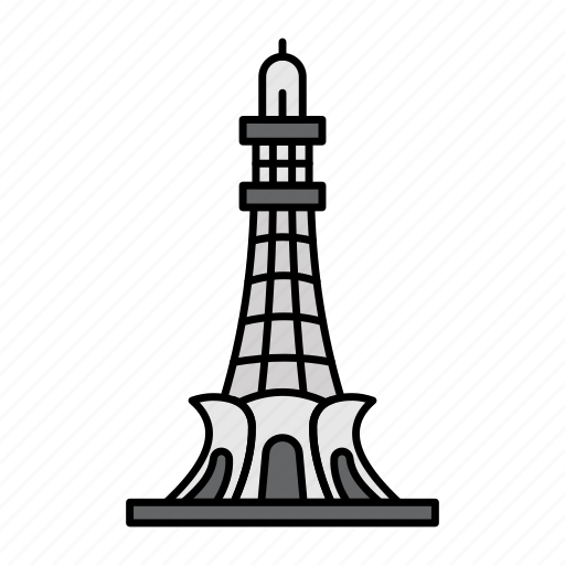 Lahore resolution, lahore tower, minar e pakistan, national tower of pakistan, pakistan resolution icon - Download on Iconfinder