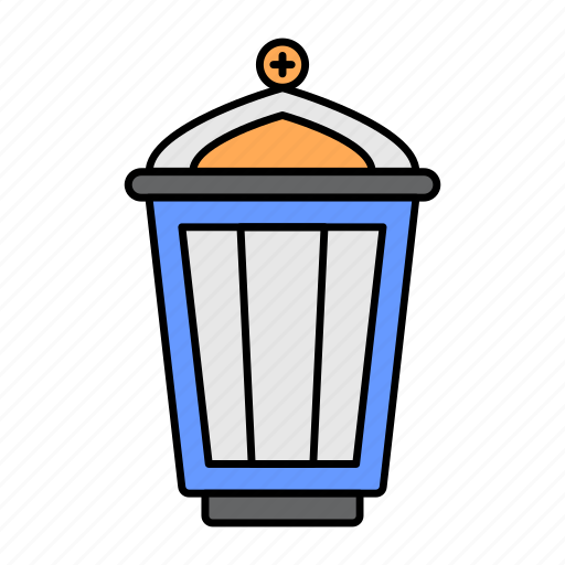 Lantern, lamp, light, islamic lanterns, luminous icon - Download on Iconfinder