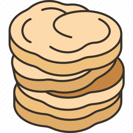 Pancake, chinese, fried, scallion icon - Download on Iconfinder