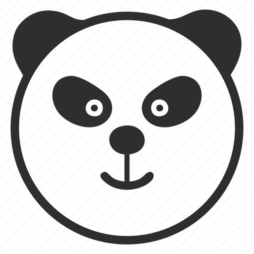 Angry, animal, bear, panda, zoo icon - Download on Iconfinder