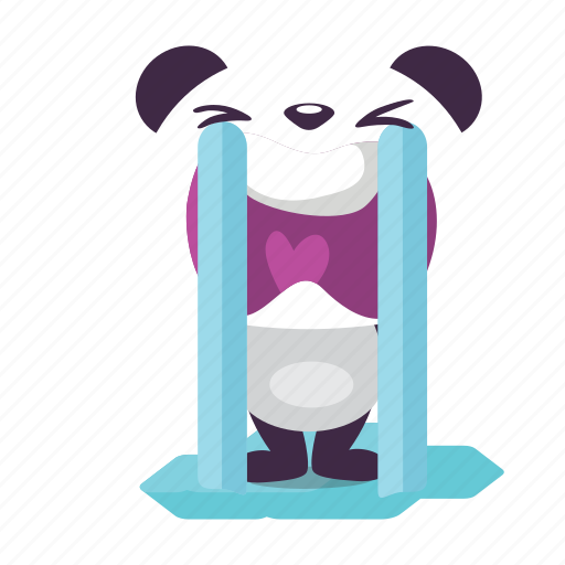 Crying, panda, sad icon - Download on Iconfinder